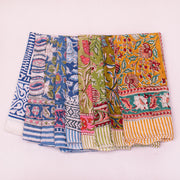 Premium Designer Cotton Bandana – Multi-Use Headwrap, Hair Band & Neck Scarf for Styling - 9pcs